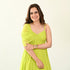 Fluorescent Green Long Dress
